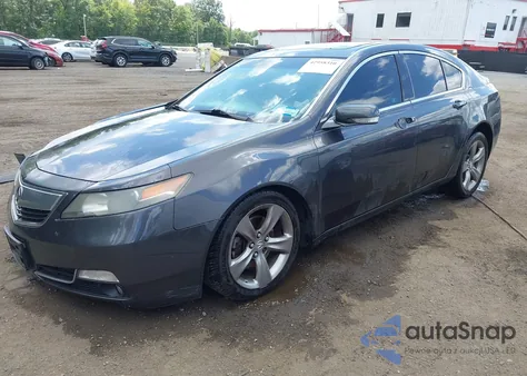 2012 Acura Tl 3.7 из США, поврежденный, VIN 19UUA9F26CA009250